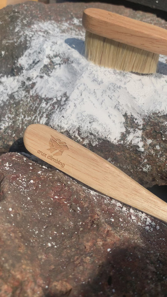 Climbing / bouldering brush